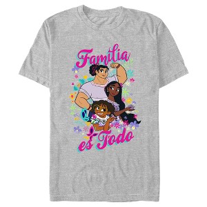 Men's Encanto Mirabel, Luisa and Isabela Familia es Todo T-Shirt - 1 of 4