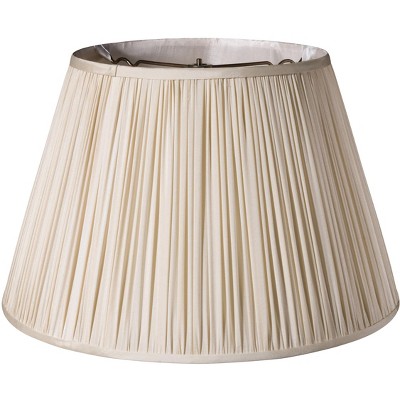 Vynxaria Slant Pencil Pleat Softback Lampshades, 10"x16"x10" with Washer Fitter