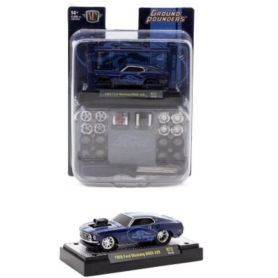 M2 Machines 1969 Ford Mustang Boss 429 Model Kit 1:64