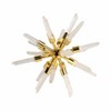 Decorative Crystal Starburst Statue for Home Decor - Stylish Sculpture Accent Perfect for Office, Shelf, and Living Room Decor - 4 of 4