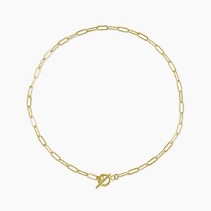 sanctuaire Dainty Link Chain Necklace Gold - 1 of 2