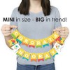 Big Dot of Happiness Congrats - Congratulations Mini Pennant Banner - Congrats Hooray - 3 of 4