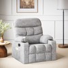 MAYEERTY Limstone Oversized Recliner Chair for Living Room, Spacious Design for Large, Big, Tall Adults - 2 of 4