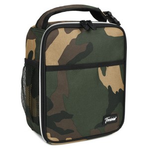 Small Insulated Lunch Bag for All Ages, Splash Proof Mini Portable Reusable Thermal Lunch Cooler Tote Bag, Upright Lunch Box - Tirrinia - 1 of 4