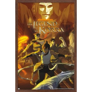 Trends International Avatar: The Legend of Korra - One Sheet Framed Wall Poster Prints - 1 of 4