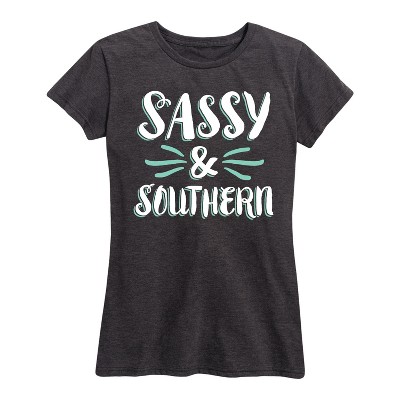 Women's - Country Casuals - Sassy And Southern Short Sleeve Graphic T-Shirt