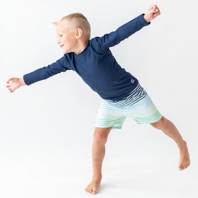 RuggedButts Kids Long Sleeve Rash Guard - Navy, 6 — фото 2