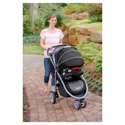 graco aire3 travel system gotham