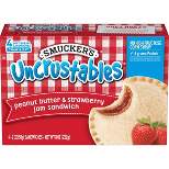 Smucker's Uncrustables Frozen Peanut Butter & Strawberry Jam Sandwich
