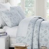 Southshore Fine Living Oversized Lightweight Sweet Florals Quilt Set - 3 of 4