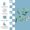 THE LICKER STORE Luna 8FT Adjustable 6-in-1 Waterproof Hands-Free Leash and Collar with LED Flashlight, Bag Dispenser, and Poop Bag Holder - 3 of 4