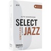 D'Addario Woodwinds Select Jazz Alto Saxophone Unfiled Organic Reeds Box of 10 4M - 4 of 4