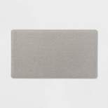 20" x 36" Herringbone Comfort Mat Light Gray - Threshold™