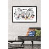 Trends International Looney Tunes x Team USA - Illustrated Race Framed Wall Poster Prints - 2 of 4