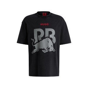 HUGO Visa Cash App RB F1 Men's Fanwear Washed T-Shirt - 1 of 4