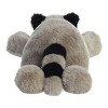 Aurora Large Raccoon Snoozles Laid-back Stuffed Animal Gray 18" - 4 of 4