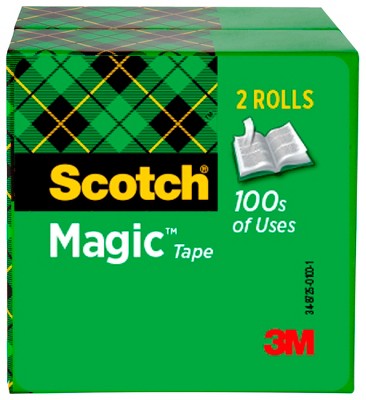 Scotch 3pk Magic Tape 3/4 X 350 : Target