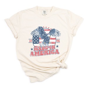 Retro Made In America - Women's Garment Dyed Graphic T-Shirt - 1 of 4