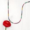 Ross-Simons 100.00-50.00 ct. t.w. Multicolored Sapphire Bead Necklace in Sterling Silver - 3 of 4