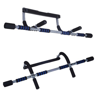 Pure Fitness Adjustable Multi-Purpose Doorway Pull-Up Bar, 250lb Capacity