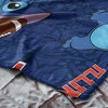 NCAA Enroll Stitch Hugger Pillow & Silk Touch Throw Blanket Set 40x50 Inches - 3 of 4