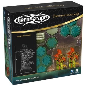 Renegade Games Heroscape: The Swamps of Valhalla Terrain Expansion, 39 Hex-Tiles - 1 of 4