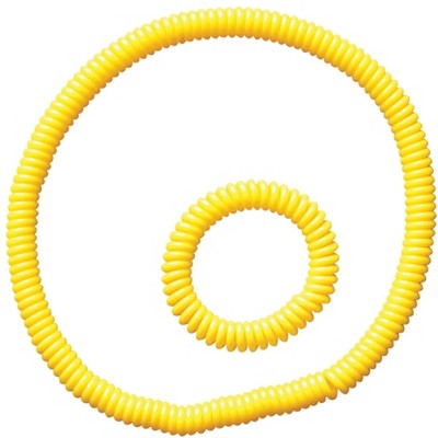 Abilitations Chewlery Chewable Necklace and Bracelet, Yellow, Set of 2