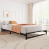 Twin Size Metal Platform Bed Frame with Steel Slat Support - 3 of 4
