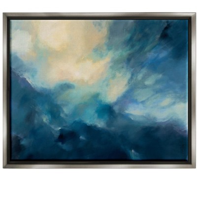 Stupell Industries Abstract Night Sky SceneFloater Canvas Wall Art