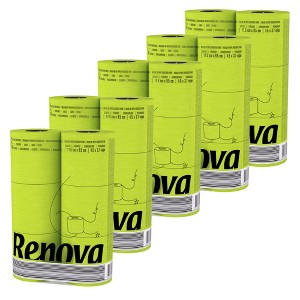 Roll-Lux Premium Soft 3-Ply 140-Sheet Lime Green Toilet Paper Rolls - 1 of 4