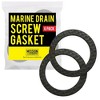 Mission Automotive Mission Automotive 6-Pack Marine Drain Screw Gasket - Compatible with Most Lower Units and Seawater Pumps - 2 of 3
