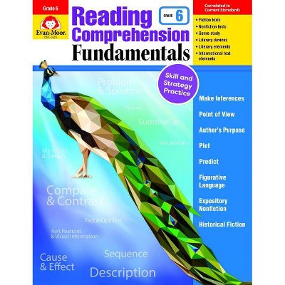 Reading Comprehension Fundamentals, Grade 6 - by  Evan-Moor Educational Publishers (Paperback)