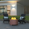 Emma and Oliver Steel Portable Smokeless Wood Burning Firepit with Waterproof Cover for Outdoor Use - 2 of 4