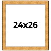 PosterPalooza | Embellished Gold Picture Frame - UV Acrylic, Foam Board Backing, Hanging Hardware - 2 of 4