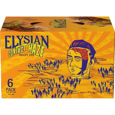 Elysian Contact Haze IPA Beer - 6pk/12 fl oz Cans