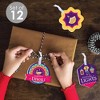 Big Dot of Happiness Happy Diwali - Assorted Hanging Festival of Lights Party Favor Tags - Gift Tag Toppers - Set of 12 - 2 of 4