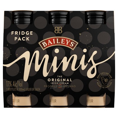 Baileys Irish Cream Liqueur Minis - 3pk/100ml Bottles