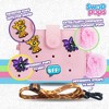 Swop Pop Ultimate Purse Set - Kids Purse with Changeable Pops, Badges, Strap & Fluffy Pompom - Little Girls’ Bag for Dress Up Play - (Pink) - 3 of 4