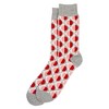 Circle Diamond Geometric Patterned Socks (Men's Sizes Adult Large) from the Sock Panda - 3 of 3