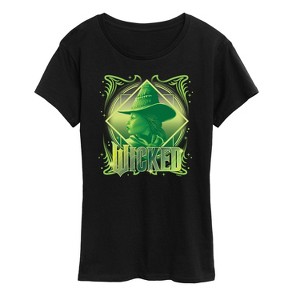 Women's - Wicked - Elphaba and Glinda Short Sleeve Graphic T-Shirt - 1 of 4