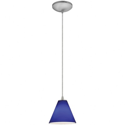 Access Lighting Martini 1 - Light Pendant in  Brushed Steel