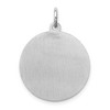 Black Bow Jewelry Sterling Silver Laser Etched Boxer Dog Pendant, 19mm - 3 of 4