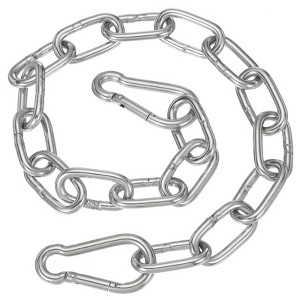 Unique Bargains Stainless Steel Outdoor Furniture Accessories Fitness Hammock Swing Chair Hanging Chain - 1 of 4