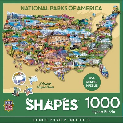MasterPieces 1000 Piece Jigsaw Puzzle - National Parks - 34.65"x22.09"