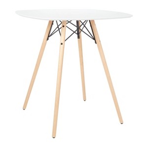 Allen Counter Table White - OSP Home Furnishings: 35.38" Square MDF Top, 3-Seater, Traditional Style - 1 of 4