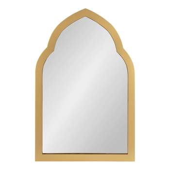 20" x 30" Eileen Arch Wall Mirror Gold - Kate & Laurel All Things Decor