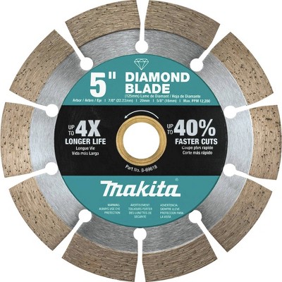 Makita B-69618 1-Piece General Purpose Segmented 5 in. Diamond Blade
