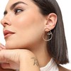 SOHI Women's California Gold Party Drop Earring - 4 of 4