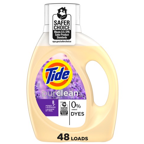 Tide Purclean Honey Lavender Liquid Laundry Detergent - 63 Fl Oz : Target