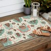 Heather Dutton Gingerbread Village CreamRug - Deny Designs - 3 of 3